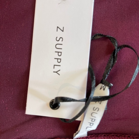 Z SUPPLY Crushed Velvet V Neck Shirt - Picture 5 of 5